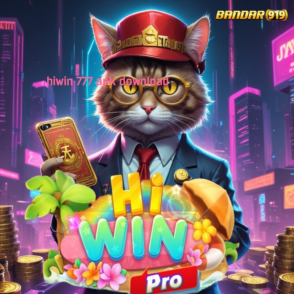 HIWIN 777 APK DOWNLOAD ⋗ Antarmuka Mudah Slot Bet 50 Perak Terbaik