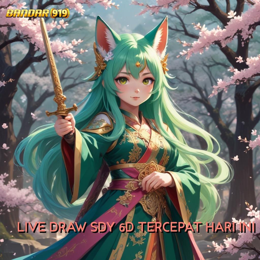 LIVE DRAW SDY 6D TERCEPAT HARI INI | Server Event Slot Game Android Penghasil Uang Tunai