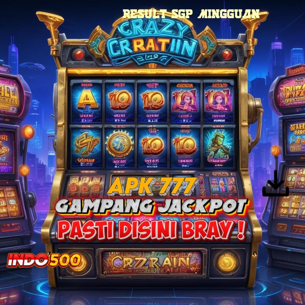 RESULT SGP MINGGUAN ✔ Uang Turun Nonstop Deposit Modal Kecil