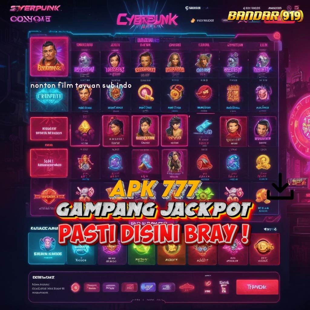 NONTON FILM TAYUAN SUB INDO ⚌ tekun kreatif juara slot selalu di depan