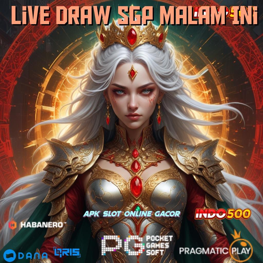 Live Draw Sgp Malam Ini