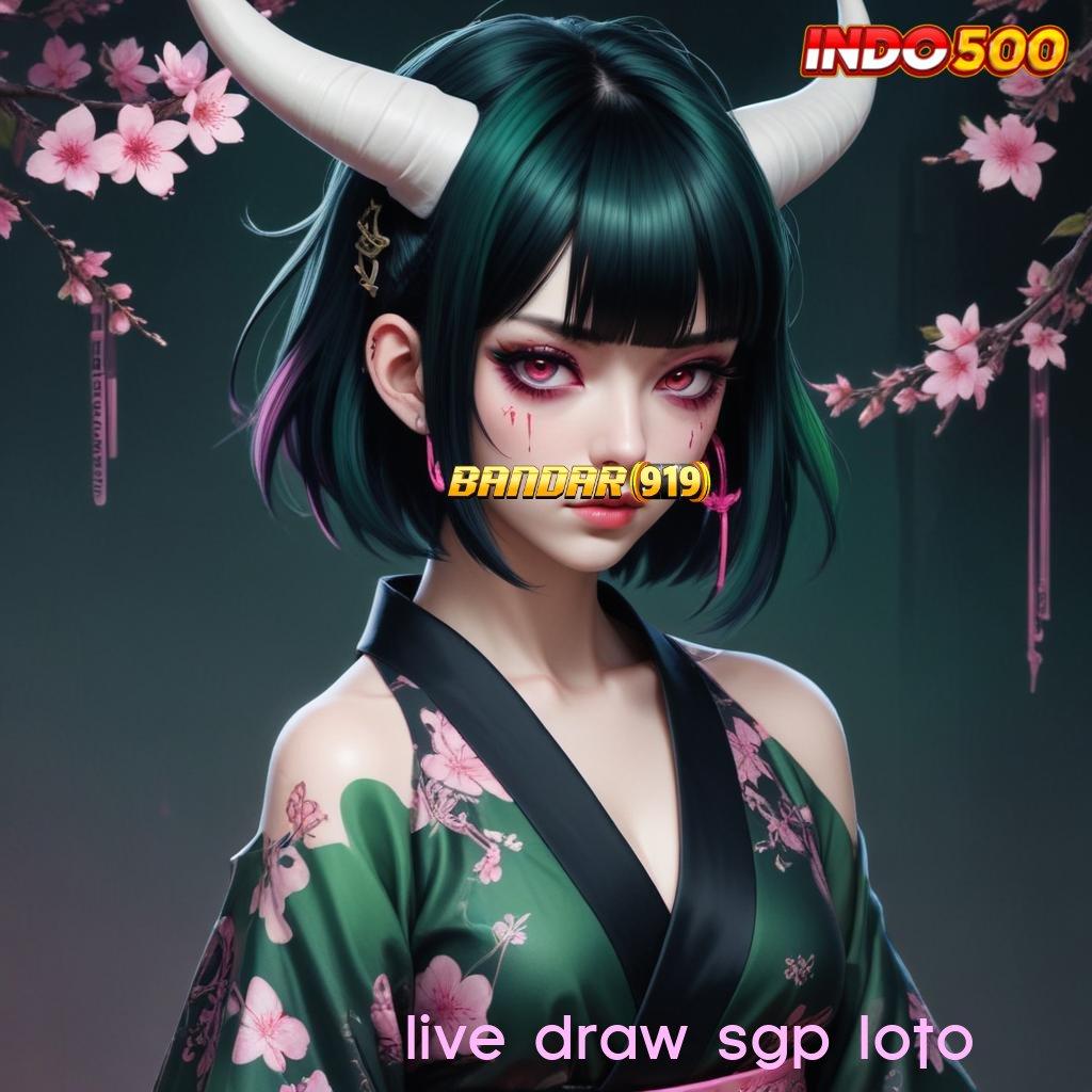 LIVE DRAW SGP LOTO ✧ Update RTP Terbaru untuk Bonus Konsisten