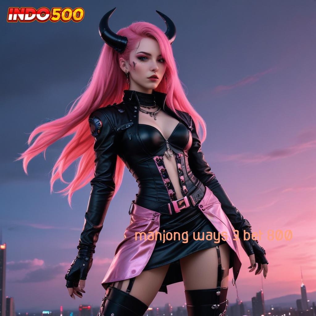 MAHJONG WAYS 3 BET 800 Link Scatter Hitam Langsung Jackpot