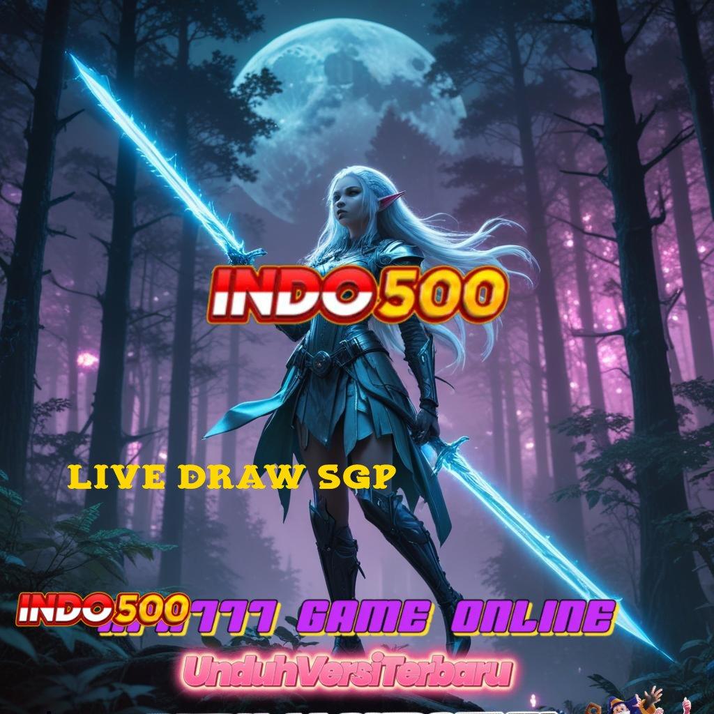 LIVE DRAW SGP 2024 💯 Gacor Nomor Satu Banget Slot Online Thailand