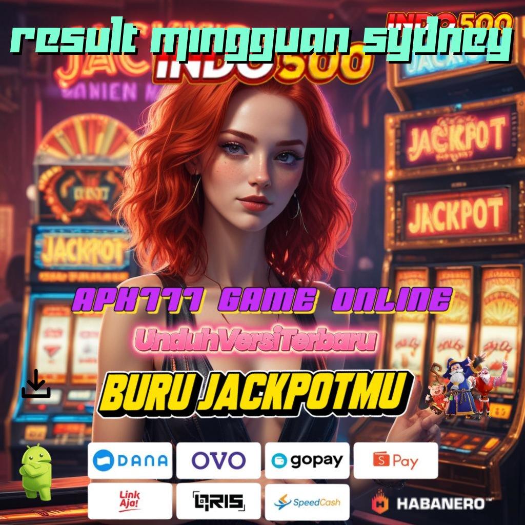 RESULT MINGGUAN SYDNEY : teknologi terdepan portal sampingan cuan pasti