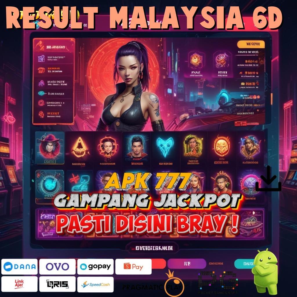 RESULT MALAYSIA 6D | Layanan RTP Tertinggi (Versi New) Terbaru Ekosistem