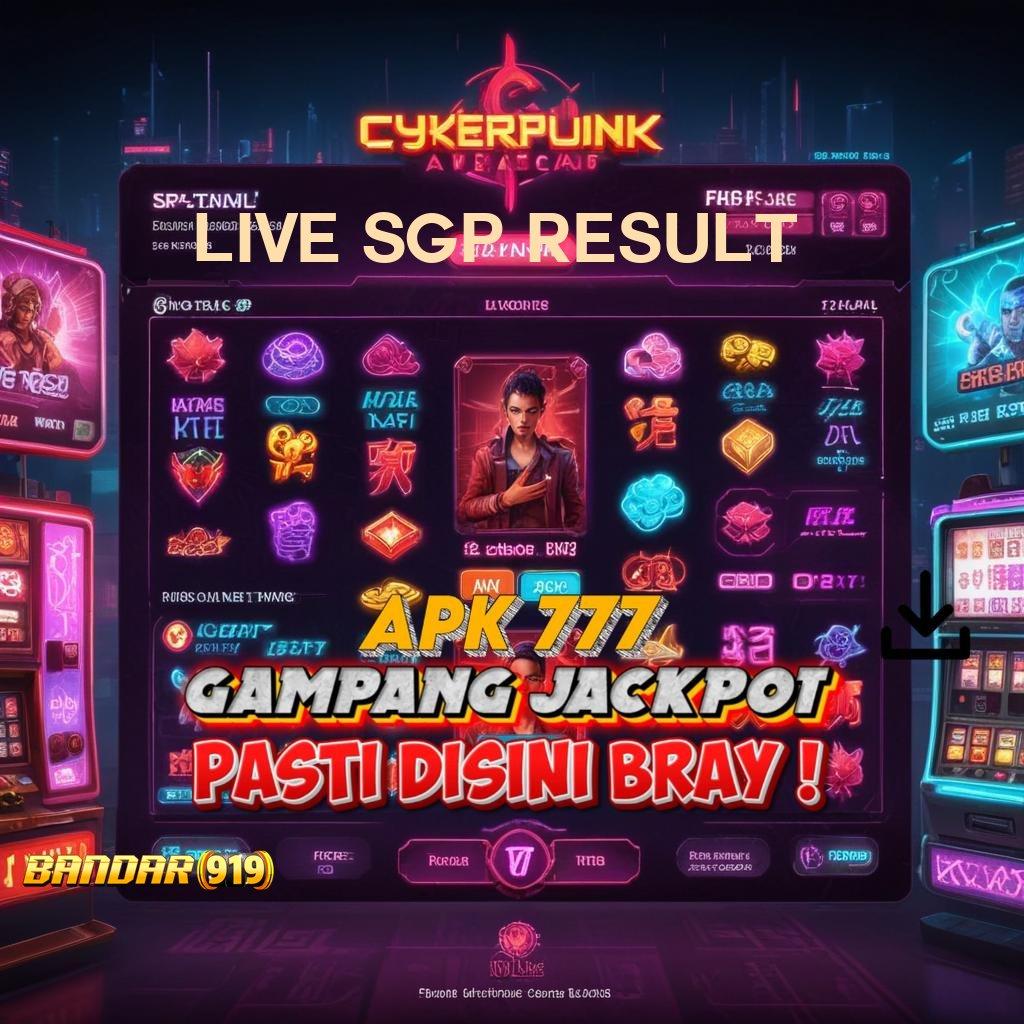 LIVE SGP RESULT ➜ uang kecil jackpot nyata