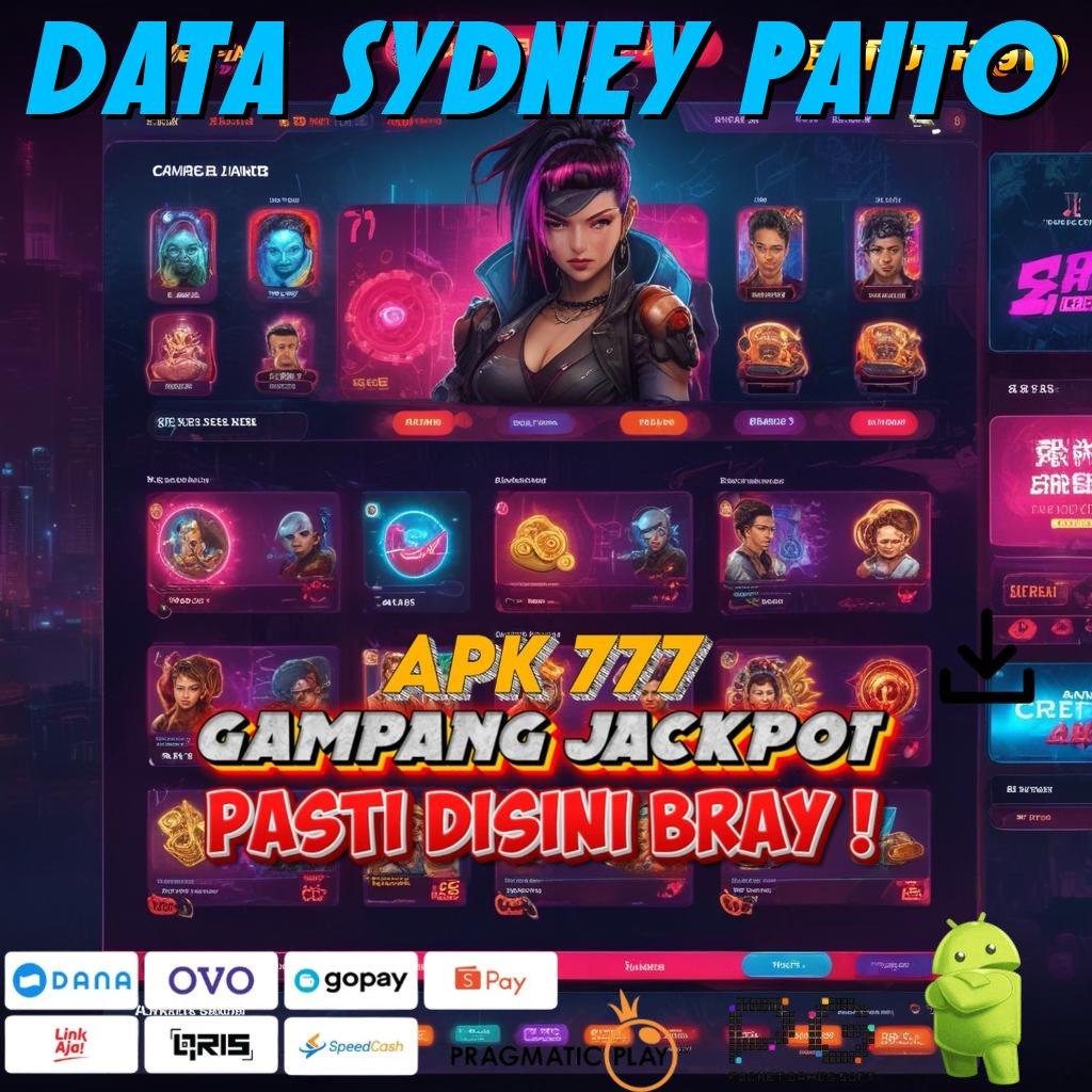 DATA SYDNEY PAITO | win terus jalan hoki dekat di tangan anda