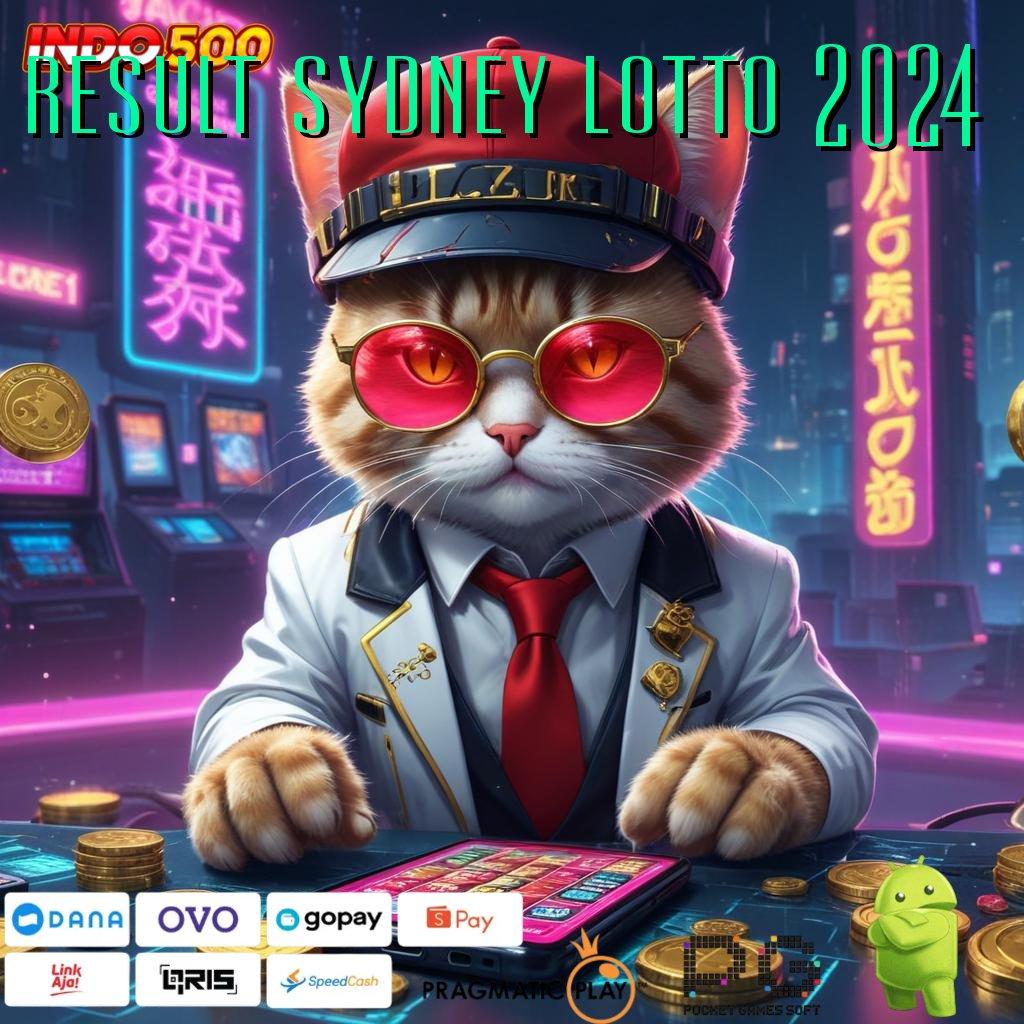 RESULT SYDNEY LOTTO 2024 teratas pertama jaminan cuan kejutan spin