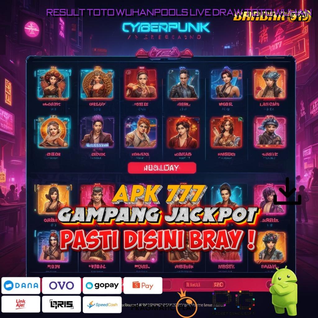 RESULT TOTO WUHANPOOLS LIVE DRAW TOTO WUHAN # Hasilkan Cuan Dari Depo Shopeepay Mudah