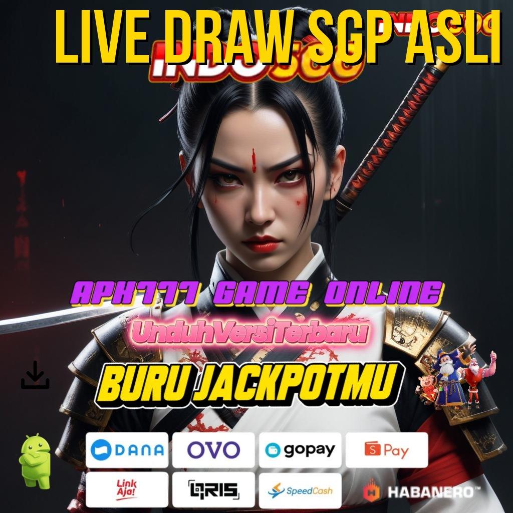 Live Draw Sgp Asli