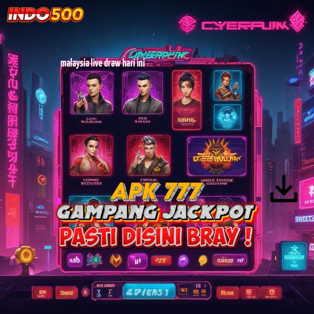 MALAYSIA LIVE DRAW HARI INI 🎮 Sahkan Terbuka 15 Gacor Setakat Dana